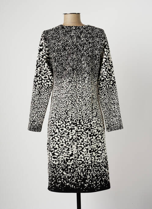 Robe mi-longue noir GUY DUBOUIS pour femme