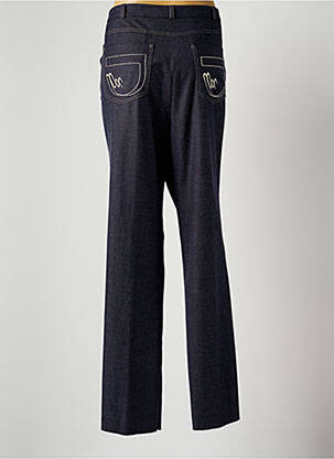 Pantalon slim taille élastique taille normale bleu PAUPORTÉ femme