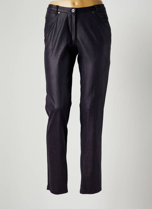 Pantalon slim taille élastique taille normale noir MERI & ESCA femme