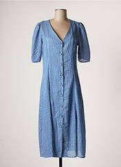 Robe mi-longue bleu OBJECT pour femme seconde vue