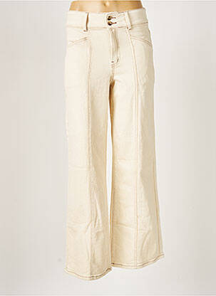 Pantalon large beige OBJECT pour femme