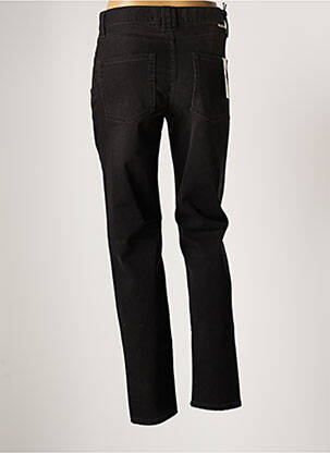 Pantalon droit taille élastique noir FIVE femme