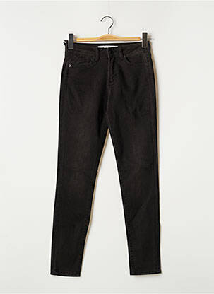 Jeans coupe droite poches gris FIVE femme