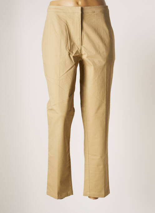 Pantalon droit beige MINIMUM pour femme