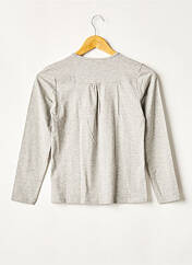 T-shirt gris BOBOLI pour fille seconde vue