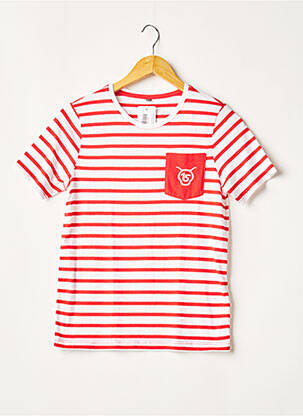 T-shirt rouge CANTAL pour garçon