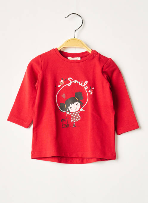T-shirt rouge CATIMINI pour fille