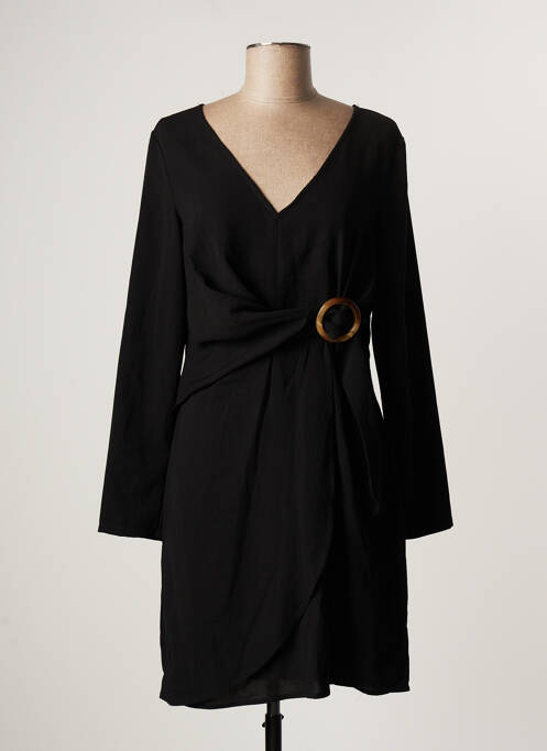 Robe mi-longue noir LOVIE & CO pour femme