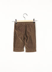 Pantalon droit marron COUDEMAIL pour enfant seconde vue