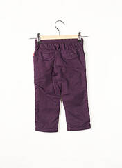 Pantalon droit violet BERLINGOT pour fille seconde vue