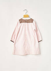 Robe courte rose COUDEMAIL pour fille seconde vue