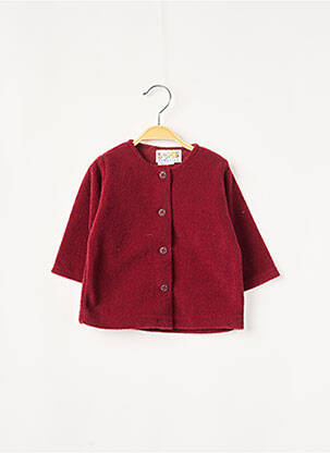 Veste casual rouge BFD CREATION pour fille