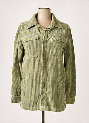 Veste casual coupe droite vert ACQUAVERDE femme