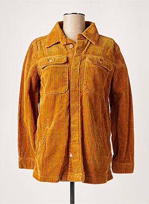Veste casual coupe droite marron ACQUAVERDE femme