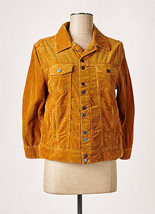 Veste casual coupe droite marron ACQUAVERDE femme