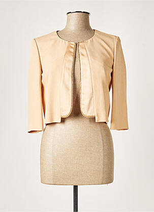 Veste chic tissage crêpe beige PATRIZIA PEPE femme