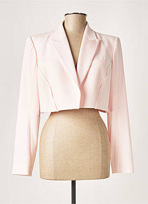Blazer coupe cintrée rose PAULE KA femme