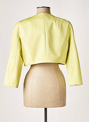 Veste casual col rond vert PAULE KA femme