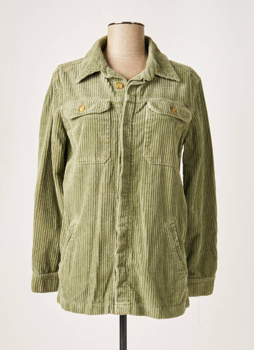 Veste casual coupe droite vert ACQUAVERDE femme
