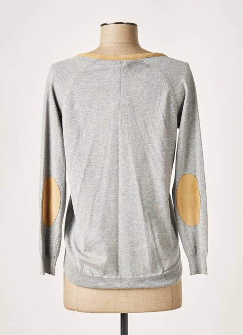 Gilet manches longues gris HARTFORD pour femme