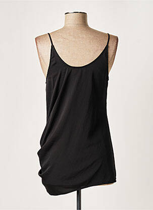 Top manches bretelles ajustables fines bretelles noir PATRIZIA PEPE femme
