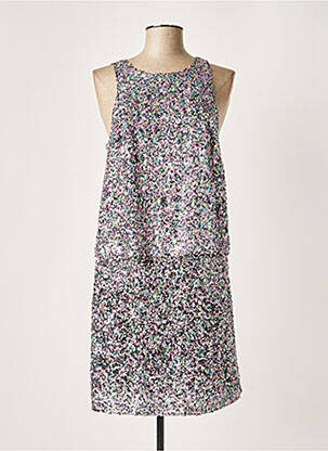 Robe mi-longue sans manche sans manche noir EMPORIO ARMANI femme