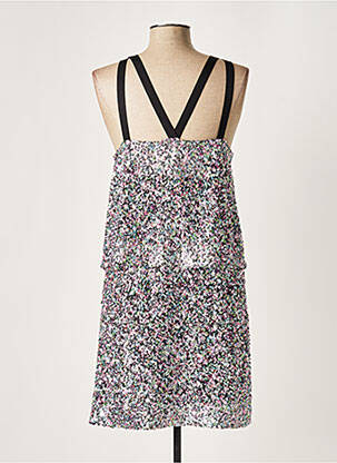 Robe mi-longue sans manche sans manche noir EMPORIO ARMANI femme
