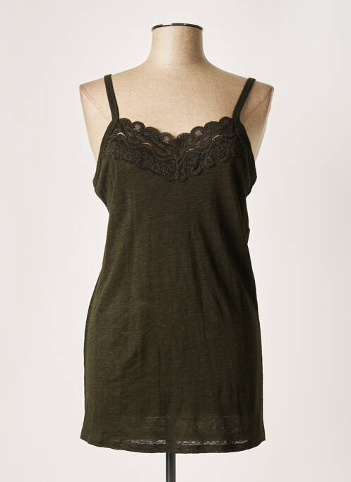 Top vert ALLUDE pour femme