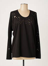 T-shirt manches longues manches longues noir BARBARA BUI femme