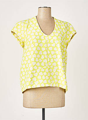 Blouse manches courtes manches courtes jaune PAUL & JOE SISTER femme