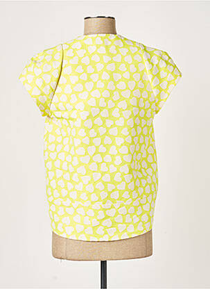 Blouse manches courtes manches courtes jaune PAUL & JOE SISTER femme