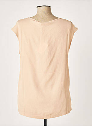 Blouse manches courtes manches courtes beige FABIANA FILIPPI femme