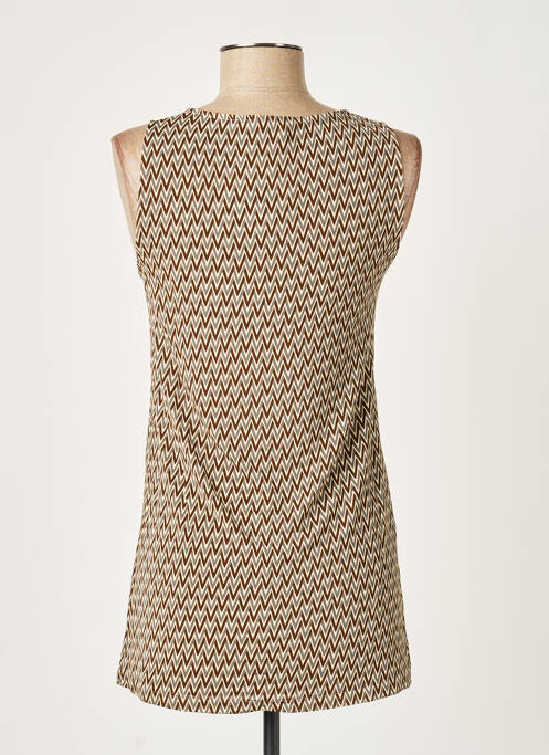 Débardeur marron SIYU pour femme