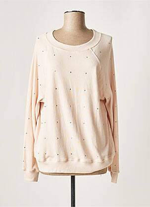 Sweat-shirt stretch manches longues rose WILDFOX femme