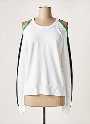 Pull coupe droite manches longues blanc ICEBERG femme