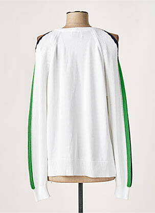 Pull coupe droite manches longues blanc ICEBERG femme
