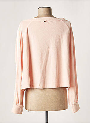 Sweat-shirt stretch manches longues rose PATRIZIA PEPE femme