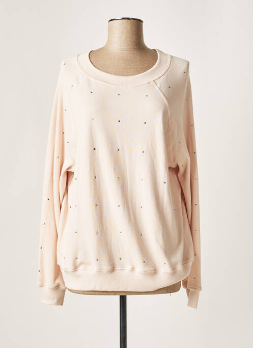 Sweat-shirt stretch manches longues rose WILDFOX femme