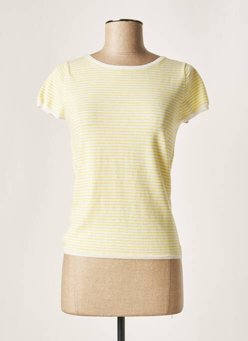 Pull jaune ALLUDE pour femme