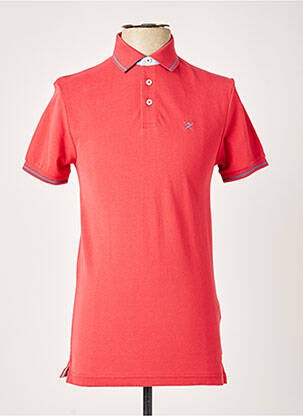Polo stretch manches courtes rouge HACKETT homme