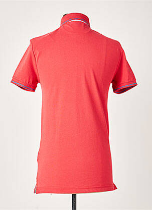 Polo stretch manches courtes rouge HACKETT homme