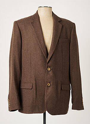 Blazer fausses poches marron SERGE BLANCO homme