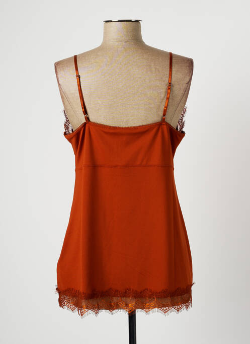 Top marron SET pour femme