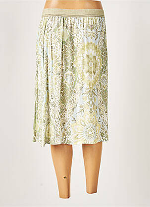 Jupe mi-longue taille normale vert SCHNEIDERS femme