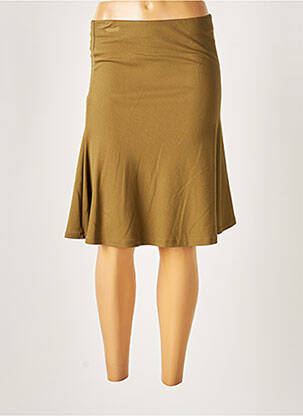 Jupe mi-longue stretch vert PATRIZIA PEPE femme