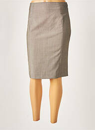 Jupe mi-longue doublure textile beige PAUL SMITH femme