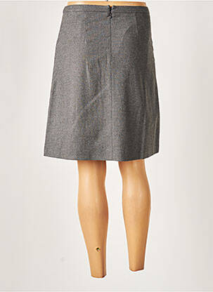 Jupe mi-longue taille à pinces gris MARINA YACHTING femme