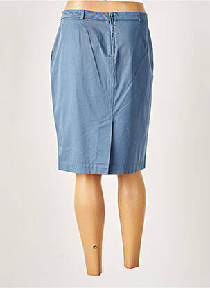 Jupe mi-longue taille normale bleu FABIANA FILIPPI femme