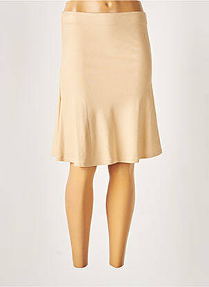 Jupe mi-longue stretch beige PATRIZIA PEPE femme