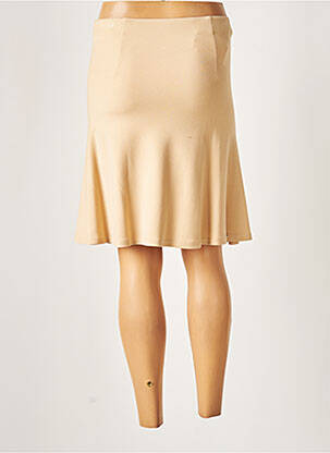 Jupe mi-longue stretch beige PATRIZIA PEPE femme